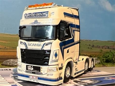 WSI Scania S NG Highline 6x2 Boogie Dellemans Miniatuurshop