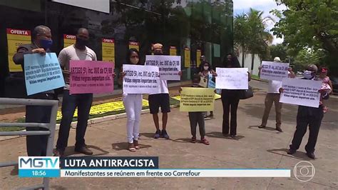 Manifestantes Voltam A Protestar Contra O Racismo Em Belo Horizonte