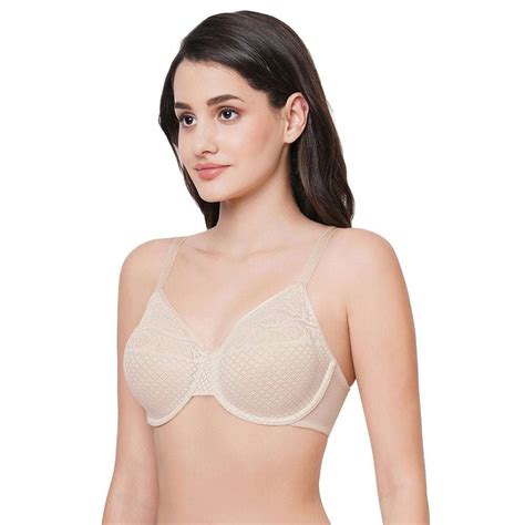 Buy Visual Effects Non Padded Wired Full Cup Everyday Wear Plus Size Full Support Minimizer Bra