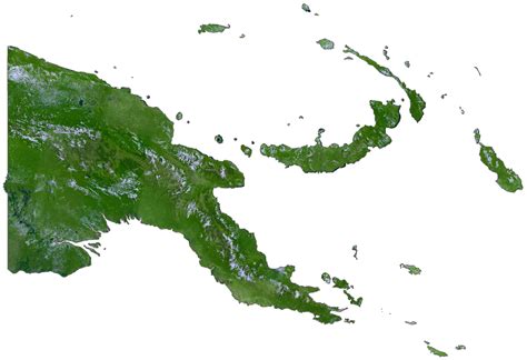 Papua New Guinea Map - GIS Geography