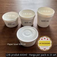 Jual Paper Cup Bowl Terlengkap Harga Terbaru Maret Cicilan