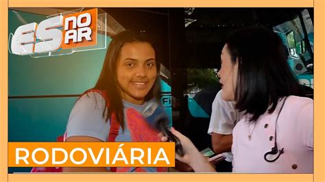 Véspera de feriado movimentação intensa na rodoviária YouTube