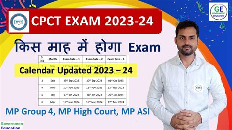 Mp Cpct Exam Calendar Exam Mp Group Mp High