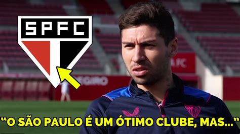 ChapÉu No Atletico Olha Oque O Montiel Falou ApÓs Acerto Com O SÃo