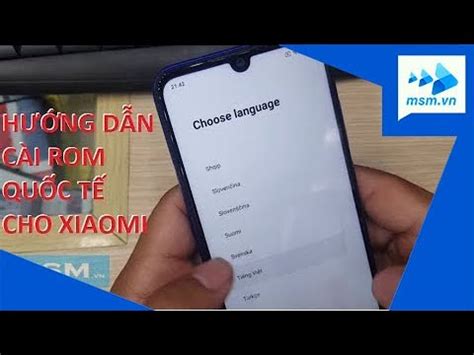 Hướng dẫn cài rom Quốc tế cho Xiaomi up ROM Global Full language For