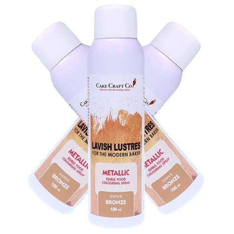 Bronze Lavish Lustre Edible Food Colouring Metallic Lustre