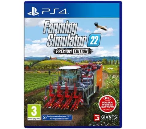 GRA FARMING SIMULATOR 22 PL PS4 PREMIUM EDITION SYMULATOR FARMY PS5