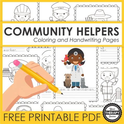 Community Helper Coloring Pages | LaptrinhX / News