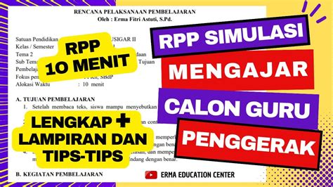 Rpp Simulasi Mengajar Calon Guru Penggerak Rpp Simulasi Mengajar