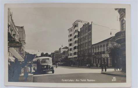 CURITIBA E PARANA EM FOTOS ANTIGAS Cartão Postal Paraná Curitiba Av