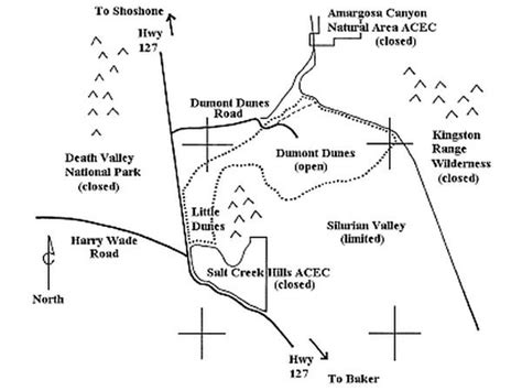 Camping At The Dumont Dunes South Of Death Valley Np