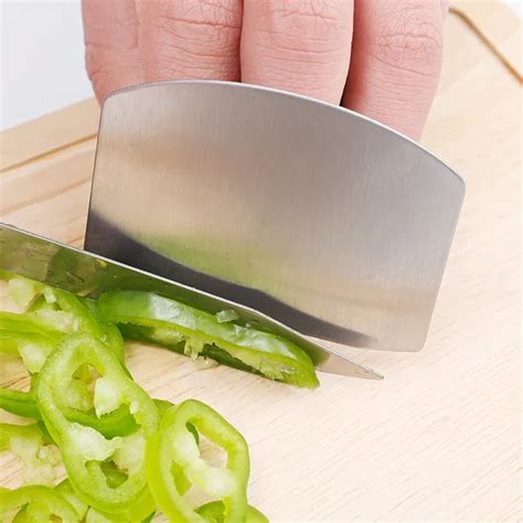 Pcs Stainless Steel Finger Guard Finger Hand Cut Hand Protector Knife