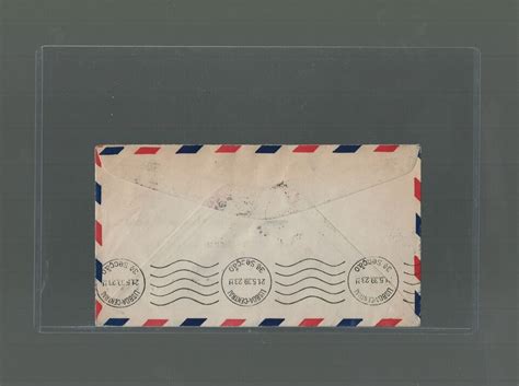 Pan Am Airmail Cover Horta Azores To New Britain Connecticut Usa