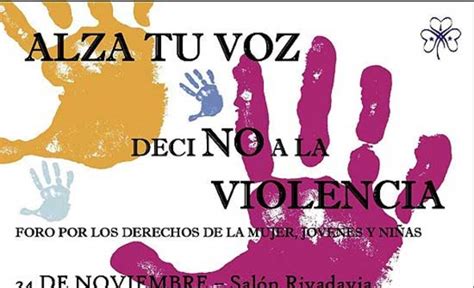 Iii Foro De Mujeres Jóvenes Alzá Tu Voz Decí No A La Violencia Contra