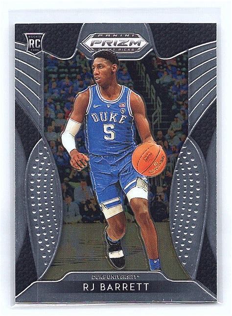 2019 Panini Prizm Draft Picks RJ Barrett 66 Duke Blue Devils EBay