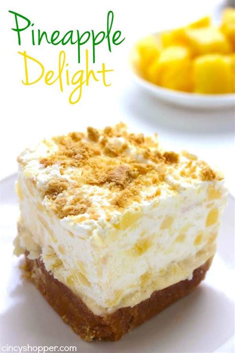 Pineapple Delight Recipe Recipes Cooking Tips And