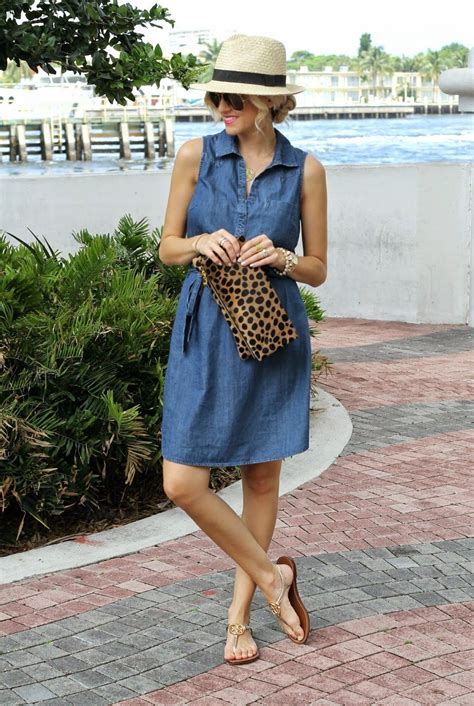 Chambray Shirt Dress A Spoonful Of Style Hipster Style Outfits