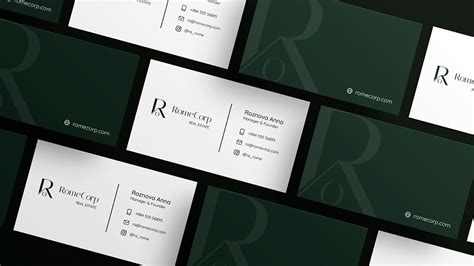 Real Estate Romecorp Logo And Brand Identity On Behance