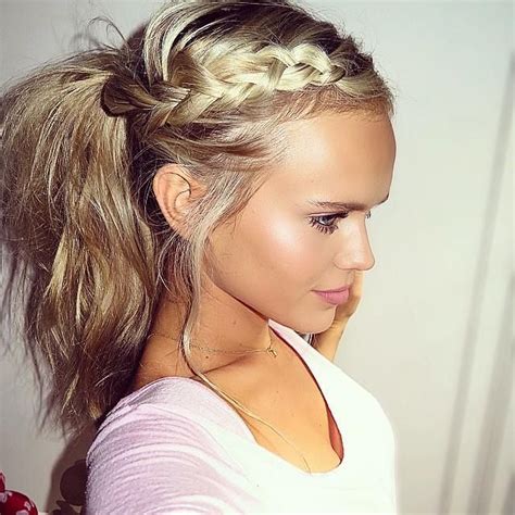 A Gallery Of Ponytail Hairstyles 2016 SheIdeas Braided Ponytail