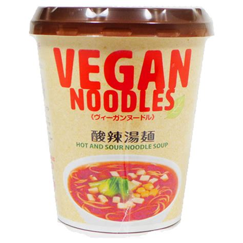 Vegan Noodles Hot And Sour Soup Gourmet