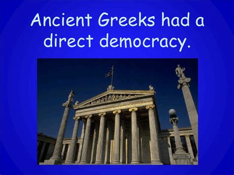 Democracy In Ancient Greece Which Type Of Government