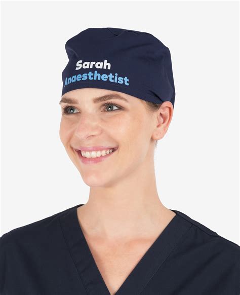 Personalised Scrub Caps For Medical Professionals Theatrecaps