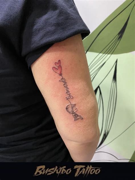 Tatuagem Delicada De Homenagem Ao Filho Bernardo 💗 👑 Uma Linda E Delicadíssima Tattoo