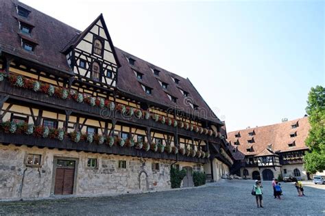 Antigua Corte Alte Hofhaltung En Bamberg Alemania Foto Editorial