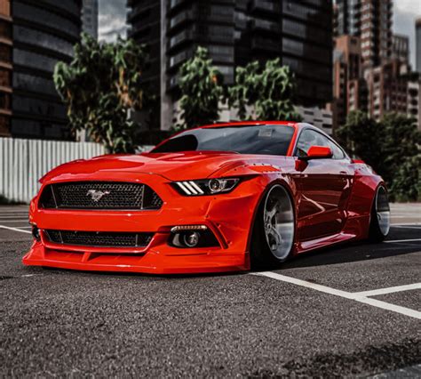 Shirokai Ford Mustang S550 Gt 15 17 Widebody Kit Gt500 Shirokai Widebody Kits