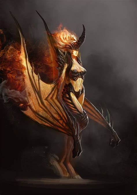 Pin By Franz Valls On Monsters Fantasy Demon Fantasy Art Fantasy