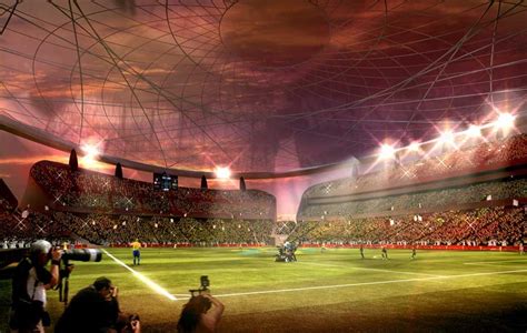 Lusail Iconic Stadium Fifa World Cup Qatar E Architect