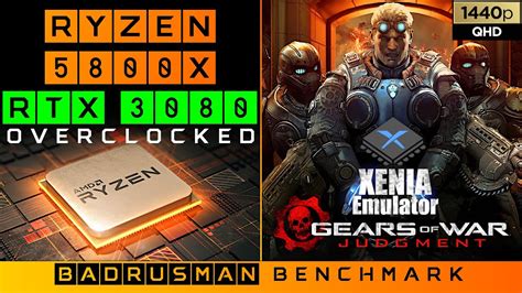 Gear Of War Judgement Xenia Canary Ryzen X Rtx Gb