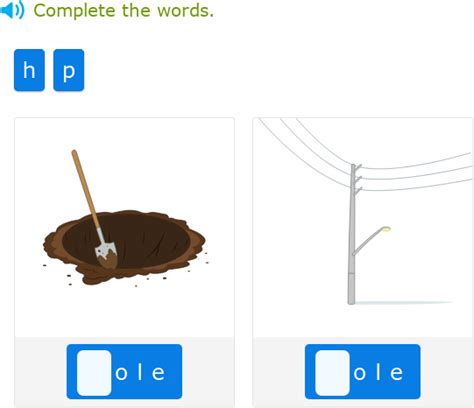 Ixl Complete The Silent E Words Primary English Language Practice