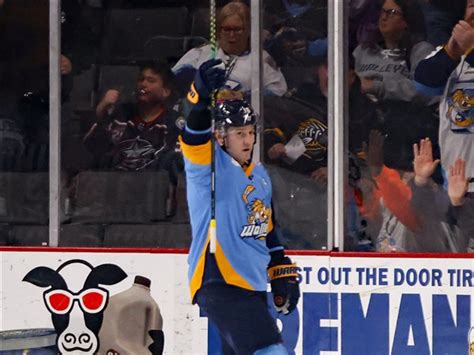 Hawkins Sets Walleye Goal Scoring Record In 5 4 Win Over Indy The Blade