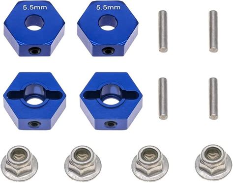 Amazon URCMax 4Pcs Aluminum 14mm Hex Hubs Wheel Adapters 6mm