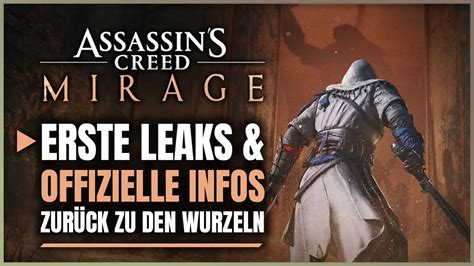 Assassins Creed Mirage 👳🏻‍♂️ Erste Details Und Leaks Zum Nächsten Asssassins Creed Youtube