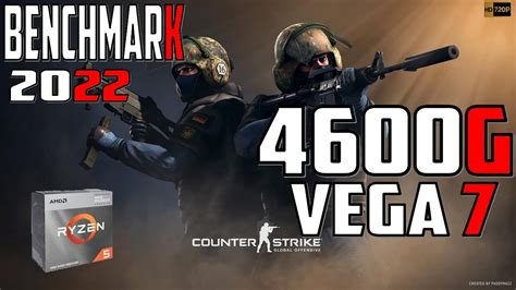 Counter Strike Global Offensive Ryzen 5 4600G Sem placa de vídeo