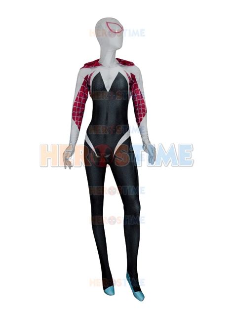 Prodotto 3D Print Spider Gwen Stacy Spandex Lycra Zentai Spiderman