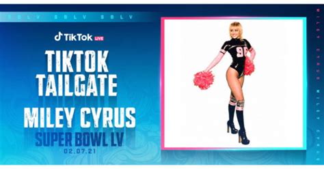 Miley Cyrus to Headline NFL TikTok Tailgate Prior to Super Bowl LV