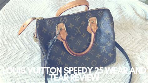 Louis Vuitton Speedy Wear Tear Years Review Youtube