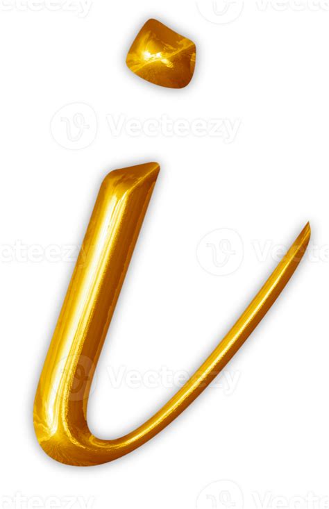 Golden Lowercase Alphabet Letters 28672012 Png