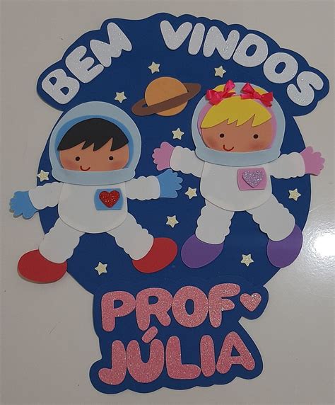 Decoração Sala De Aula Astronauta BRAINCP