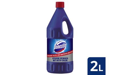 Domestos Hygiene Reiniger Mit Aktiv Chlor Effiziente