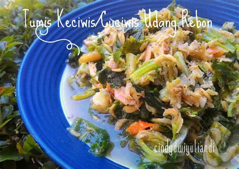 Resep Tumis Simple Keciwis Cuciwis Udang Rebon Oleh Cindy Dwi Yuliandi