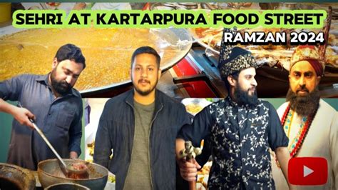 Sehri At Kartarpura Food Street Rawalpindi Street Food Rawalpindi