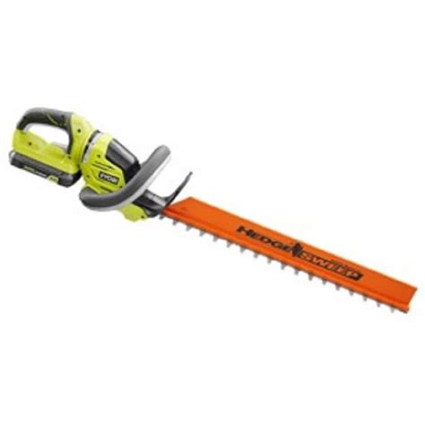 Ryobi 40v 24 In Cordless Battery Hedge Trimmer With 20 Ah Battery And