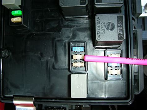 Dodge Challenger Fuse Box Diagram