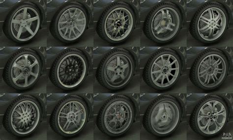 Real Wheels Pack For Gta 5