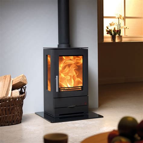 Buy Acr Trinity 3 Sided Contemporary Wood Burning Stove Calon Yr Adref