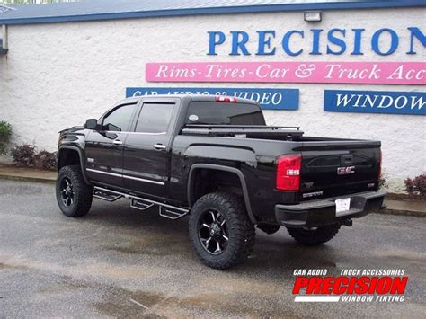 2014 Gmc Sierra 6in Lift Kit Wheels And Tires Ranch Hand Step Bars